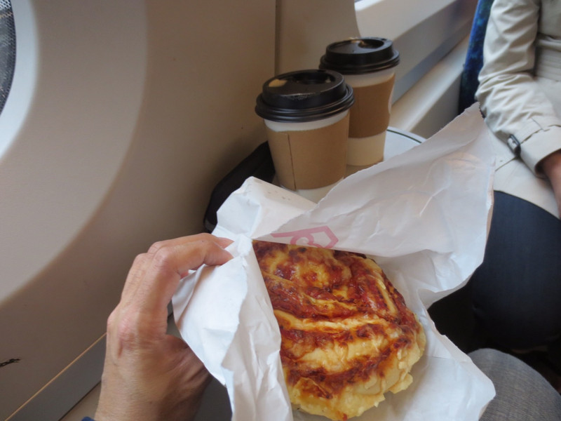 Quick Breakfast On the Train ...