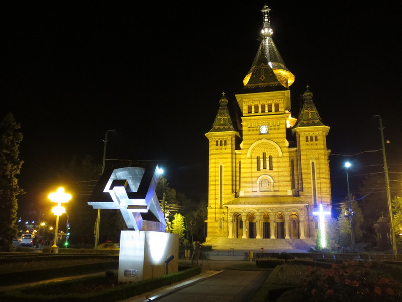 Metropolitan Orthodox Cathedral By Night