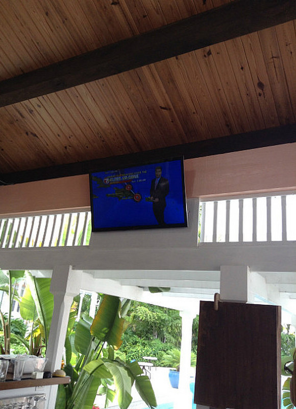 Watching the reports for tropical storm Bertha