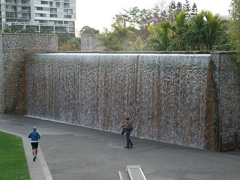 waterfall in Roma Parklands