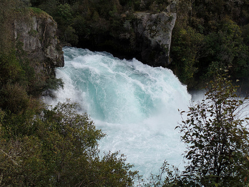 the falls at Huka Falls