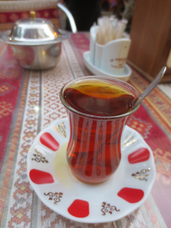 Complimentary Turkish Mint Tea ...
