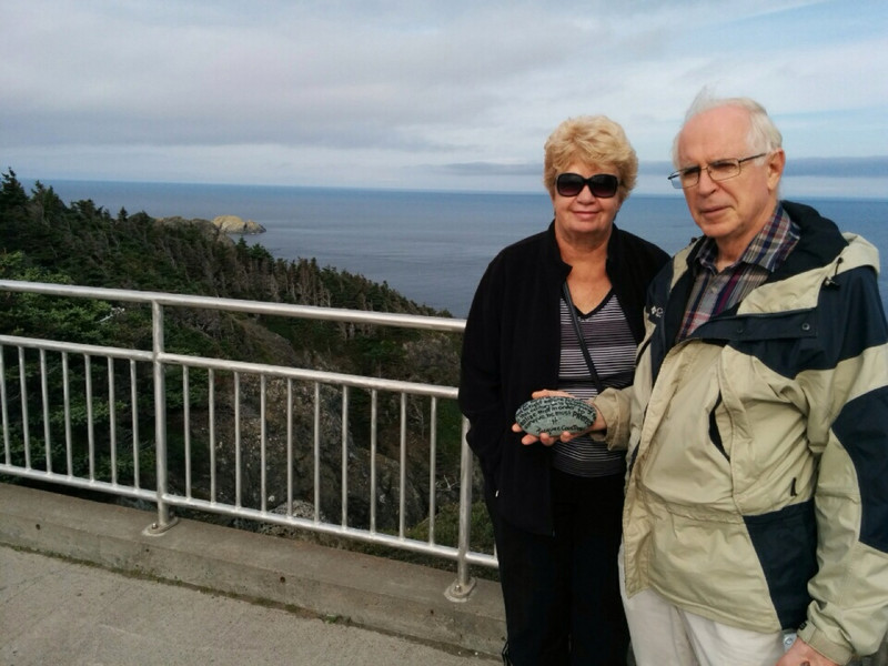 Shirley and Roy at the Lighthouse