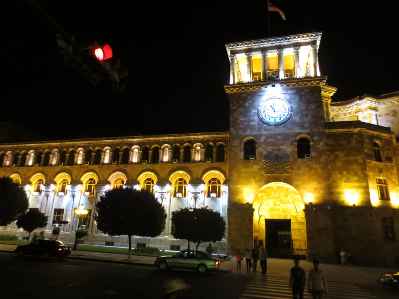 Republic Square By Night