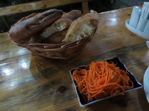 Incredible Carrot Salad at Celebi Xan ...
