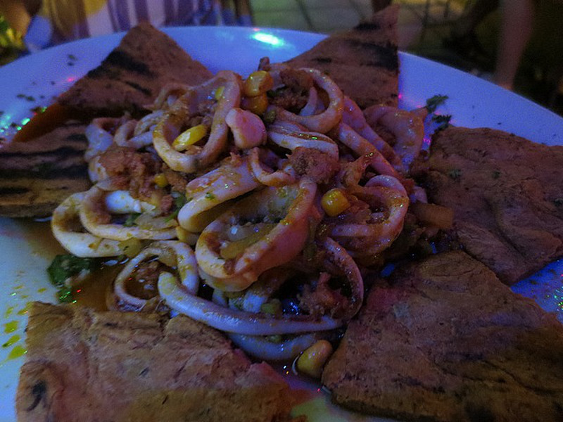 Calamari and Chorizo ...