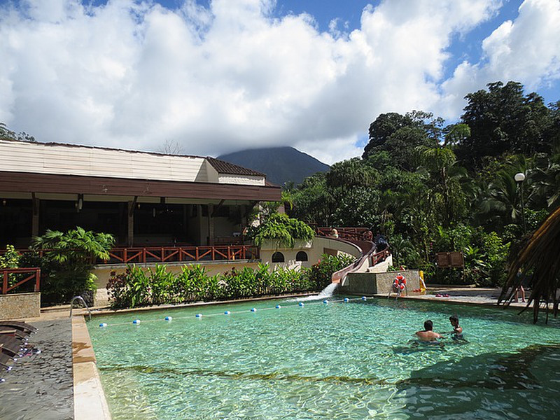 View of Arenal From the Pool