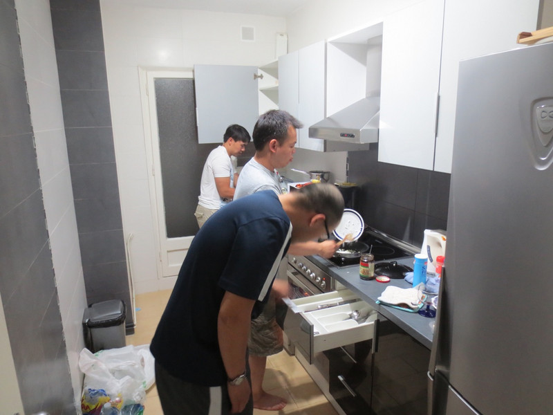 Too Many Cooks In a Tiny Spanish Kitchen