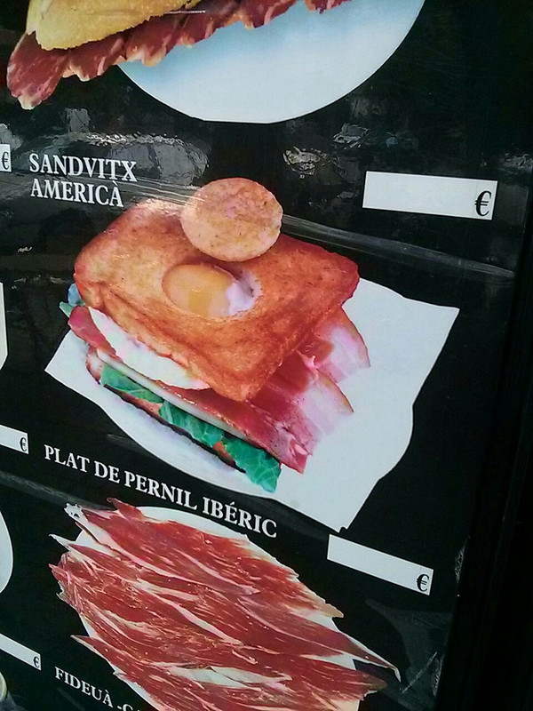 The Laughable American Sandwich in Spain ...