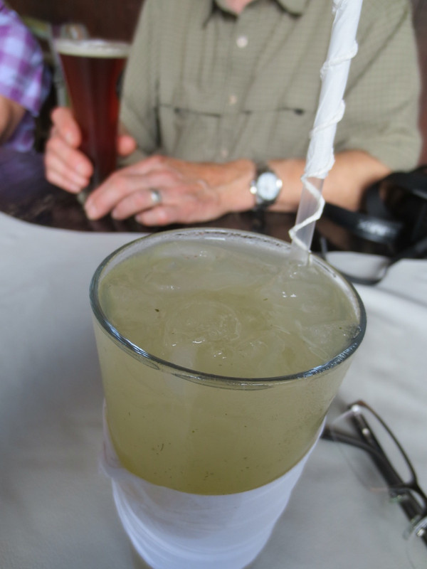 Refreshing Basil Mint Lemonade at Tayua