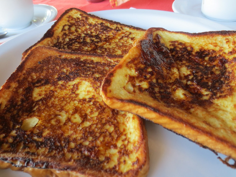 Burnt French Toast ...