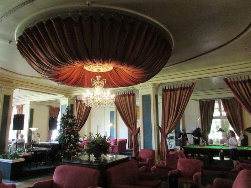 Lobby of Chateau Tongariro