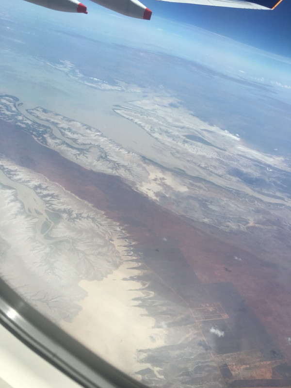 Lots of water near the top of Australia 