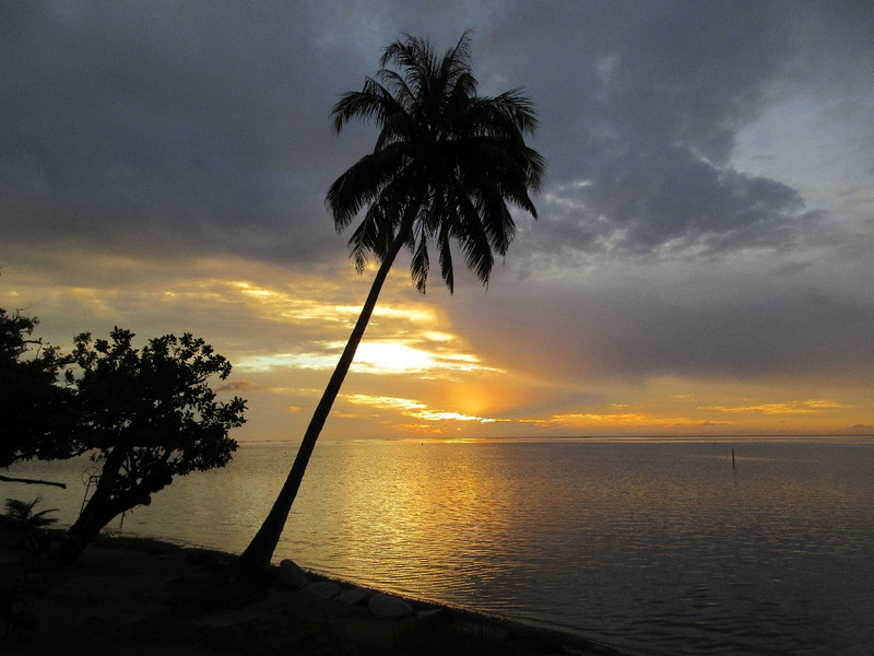 Sunset From Petit Hotel Fare Vai Nui