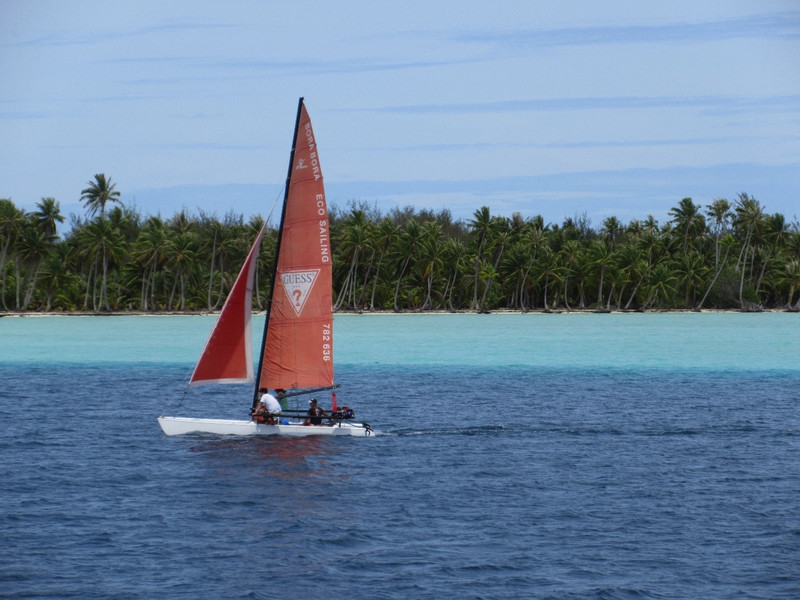 Sailing the Two-Toned Waters of Bora Bora
