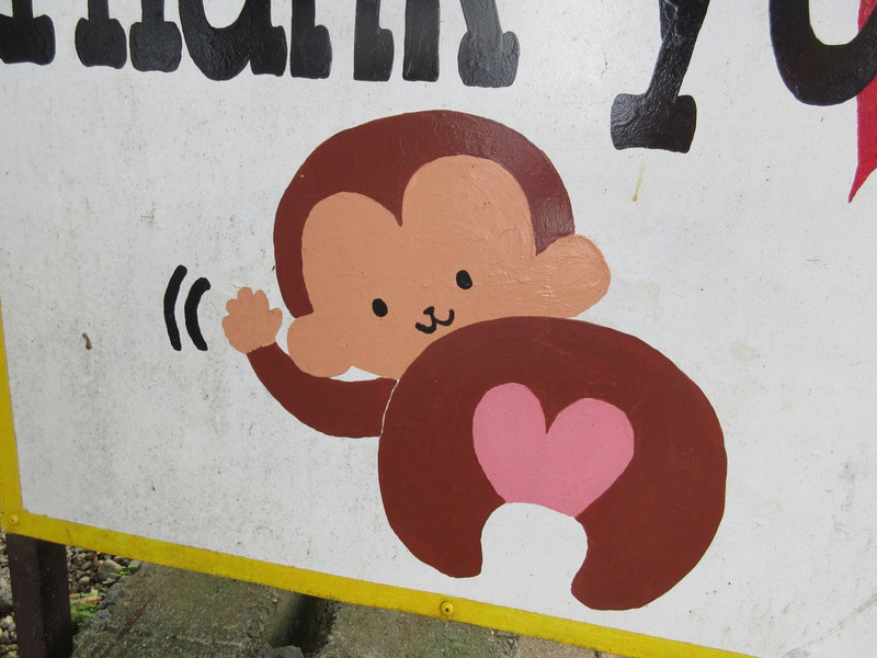 Cheeky Monkey Goodbye!