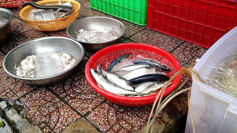 Fresh Seafood at Ben Thanh Market