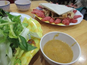 First Food Tour Stop For Some Nem Nuong ...