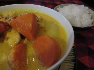 Sweet Chicken Curry ...