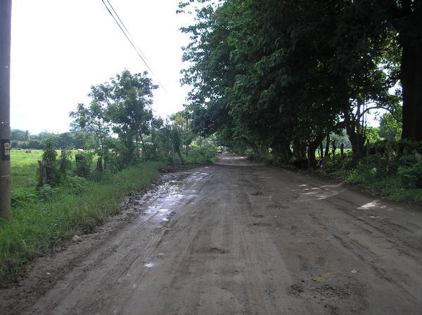 A typical road in Cosat Rica!!!