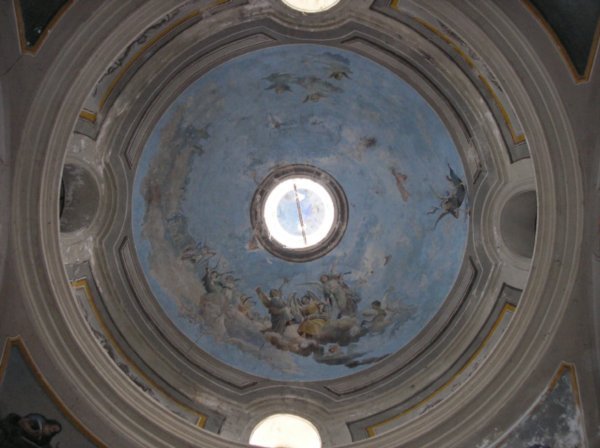 Inside the church in Alta Gracia.