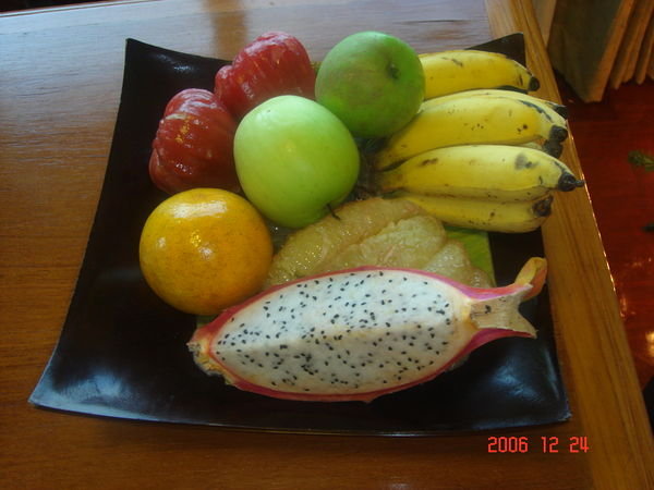 Dragonfruit and Rose Apples