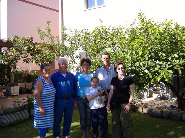 Reale's family with Chantal