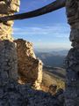 View from Rocca Calascio ruins