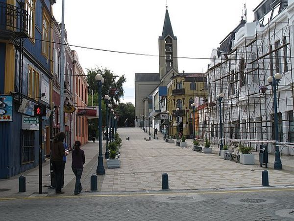 downtown Valdivia