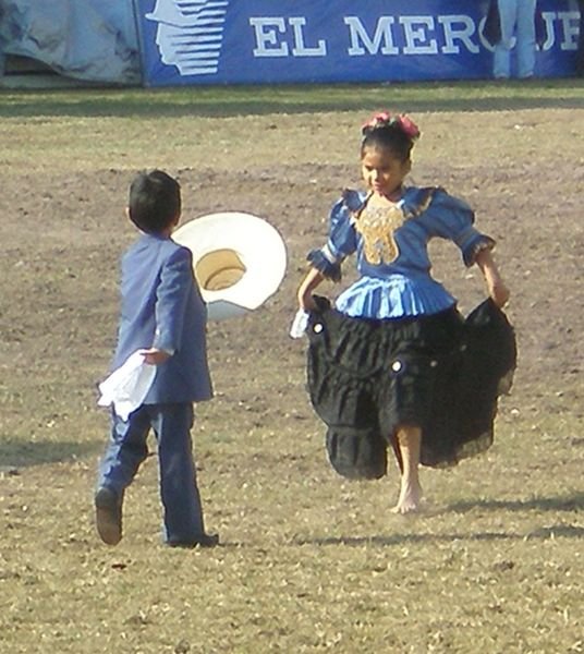 The little boy who danced the cueca