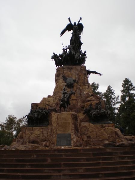 The Argentinian Army monument