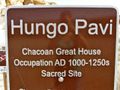 Chaco Canyon -- Hungo Pavi