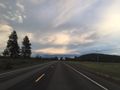Driving to Lapine