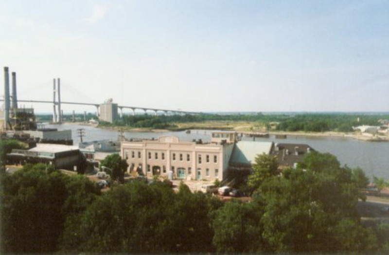 Savannah -- view of river