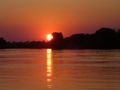 Sunset over the Zambezi