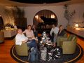 The family in Turkish Air lounge