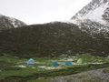 Campsite in Telety Valley