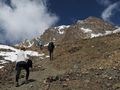 Climbing Alakol Pass