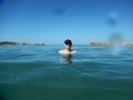 Swimming at Labadee