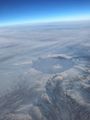 Flying over Greenland