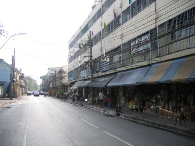 La rue des boudha - Boudha store street
