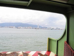 Ferry de Butterworth a Penang
