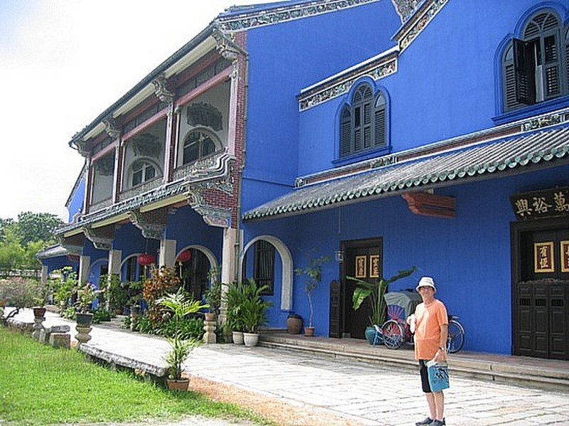 Maison chinoise bleu - Chinese bleu house