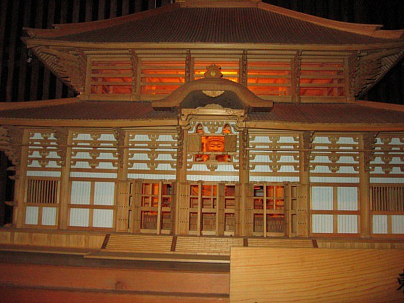 Maquette du temple - Small scale replica