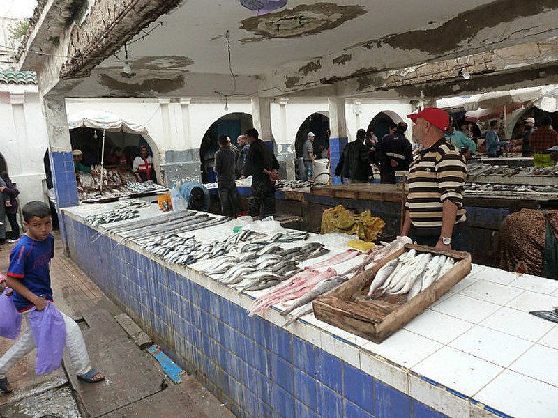 Essaouira-16, march&eacute; aux poissons