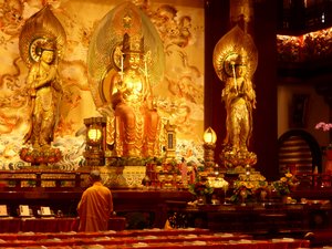 Temple interior