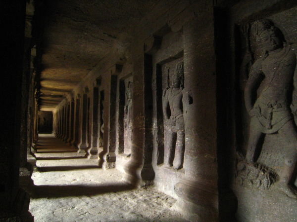 Inside Perimeter wall of Kailasa