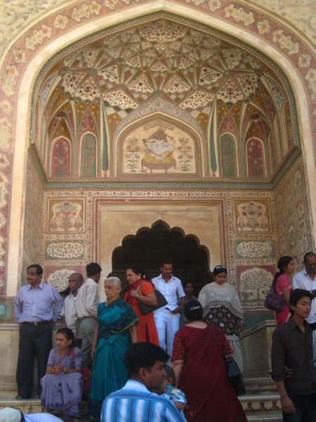 Main Gate into Amber Fort, Jaipur