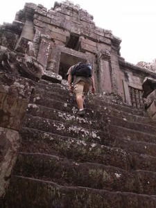Climbing the Temple Stairs