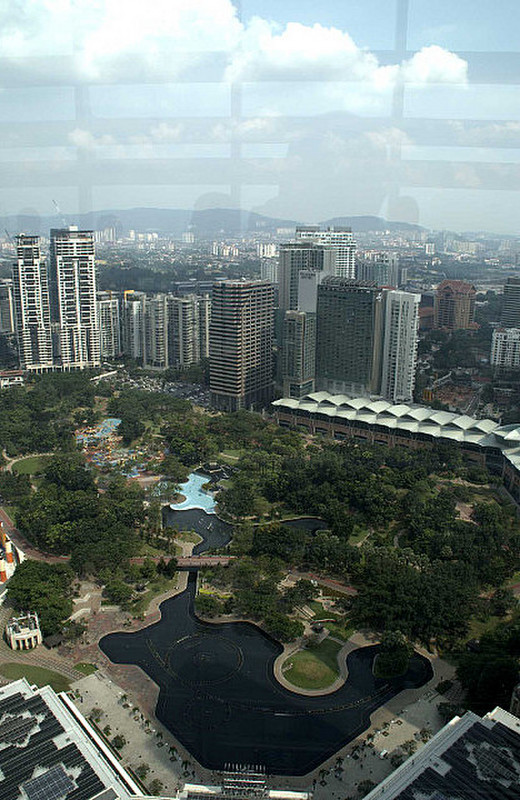 View from Petronas Skybridge